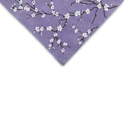 Lokta Paper - Peach Blossom, Purple, 20'' x 30''
