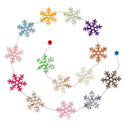 Giftsland Paper Garland - Snowflakes