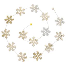 Giftsland Paper Garlands - Length of Snowflake shapes
