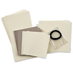 Books by Hand ''Designed by Me'' Blank Cover - Components of Coptic Journal Kit