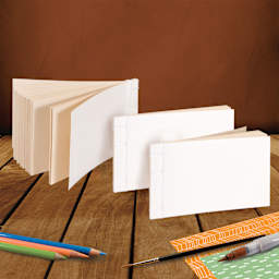 Books by Hand "Designed by Me" Blank Cover - Japanese Stab Binding Book Kit finished project