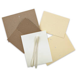 Books by Hand ''Designed by Me'' Blank Cover - Components of Kit for Tibetan style book