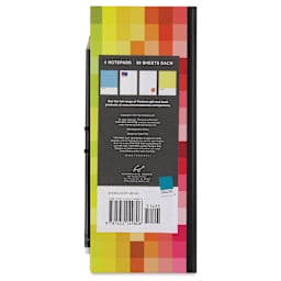 Pantone List Ledger, back of ledger