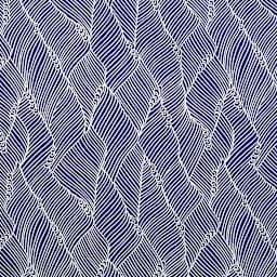 Aitoh Japanese Decorative Paper - Wave, Blue, 21-1/2" x 31-1/2"