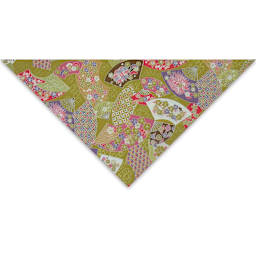 Aitoh Japanese Decorative Paper - Fans, 18-1/2" x 25"