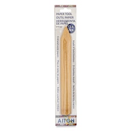 Aitoh Bamboo Paper Folding Tool - Large, 7-4/5" (In packaging)