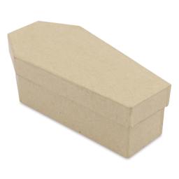 DecoPatch Holiday Paper Mache Figure - Coffin