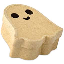 DecoPatch Paper Mache Box - Small Ghost, laid flat