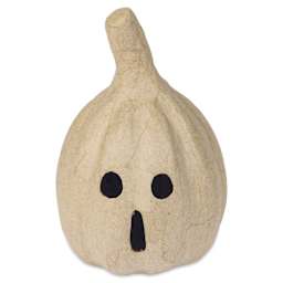 DecoPatch Holiday Paper Mache Figure - Gourd Jack O' Lantern