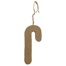 DecoPatch Holiday Paper Mache Ornament - Candy Cane - front