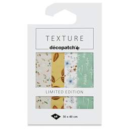 DecoPatch Foil Paper - Limited Edition, Garden of Paradise, Set of 4, front of packaging
