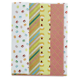 DecoPatch Foil Paper - Limited Edition, Gourmet Boudoir, Set of 4 sheets out of the packaging