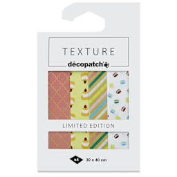 DecoPatch Foil Paper - Limited Edition, Gourmet Boudoir, Set of 4, front of packaging