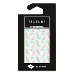 DecoPatch Foil Paper - Flamingo, front of the packaging