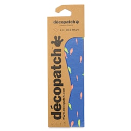 DecoPatch Decorative Papers - Fish, Pkg of 3, 12" x 16" - front of packaging