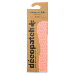 DecoPatch Decorative Papers - Paw Prints, Pkg of 3, 12" x 16" - front of packaging