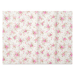 DecoPatch Decorative Papers - White/Pink Flowers