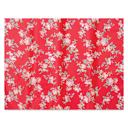 DecoPatch Decorative Papers - Flowers on Pink