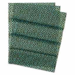 DecoPatch Decorative Papers - Green Pebbles, Pkg of 3, 12" x 16"