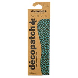 DecoPatch Decorative Papers - Green Pebbles, Pkg of 3, 12" x 16" front of packaging
