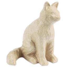 DecoPatch Large Paper Mache Animal - Sitting Cat