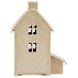 Decopatch Paper Mache House - Tall - back