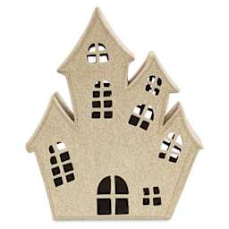 Decopatch Paper Mache House - Haunted House - front