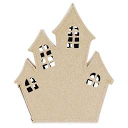 Decopatch Paper Mache House - Haunted House - back
