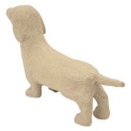 DecoPatch Medium Paper Mache Figure - Dachsund back