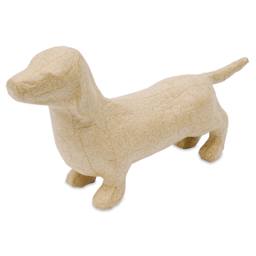 DecoPatch Medium Paper Mache Figure - Dachsund