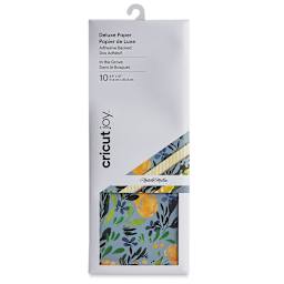 Cricut Joy Adhesive-Backed Deluxe Paper - In the Grove, 4-1/2” x 12”, Package of 10, Sheets (In packaging)