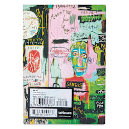 Basquiat Mini Sticky Book, back of book