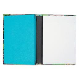 Basquiat Mini Sticky Book, inside of book