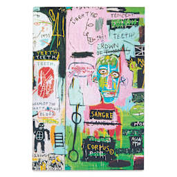 Basquiat Mini Sticky Book, front of book