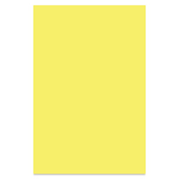 Folia Premium Construction Paper - Pkg of 50, Lemon, 12" x 18"