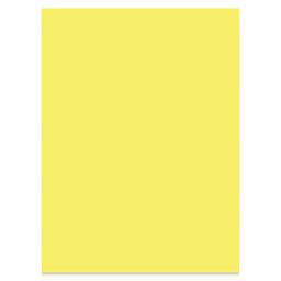 Folia Premium Construction Paper - Pkg of 50, Lemon, 9" x 12"