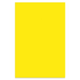 Folia Premium Construction Paper - Pkg of 50, Yellow, 12" x 18"
