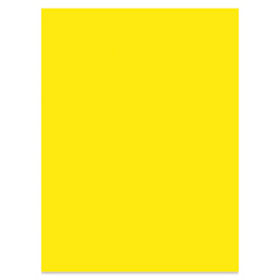Folia Premium Construction Paper - Pkg of 50, Yellow, 9" x 12"