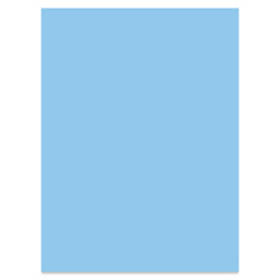 Folia Premium Construction Paper - Pkg of 50, Sky Blue, 9" x 12"