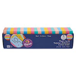 Pacon Flash Cards - Assorted, 3" x 2", Pkg of 1000, front of packaging