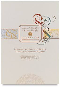 Sennelier Calligraphy Pad - Top view of Cover of Calligraphy Pad