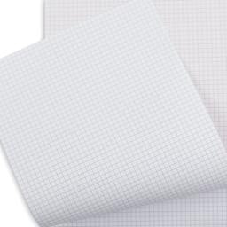 Rhodia Top-Stapled Notepads, bleed of pen marks on grid paper