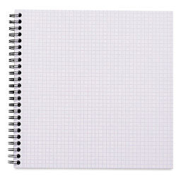 Rhodia Reverse Wirebound Notebook example of graph paper
