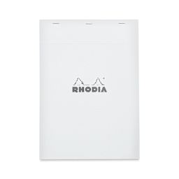 Rhodia Top-Stapled Notepad - Ice, Graph, 8-1/4" x 11-3/4"