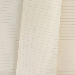 Rhodia Hardcover Webnotebooks, bleed of pen marks on lined paper