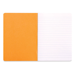 Rhodia Classic Staplebound Notebook - Orange, 8-1/4" x 6", Lined