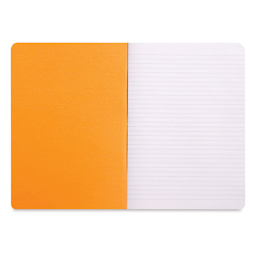 Rhodia Classic Staplebound Notebook - Orange, 11-3/4" x 8-1/4", Lined