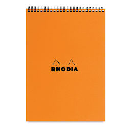 Rhodia Wirebound Pad - Lined, Orange, 8-1/4" x 11-3/4"