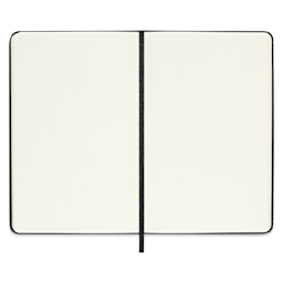 Moleskine Sketchbook - Black, Pocket, 5-1/2" x 3-1/2", open