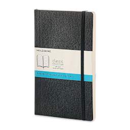 Moleskine Classic Soft Cover Notebook - Black, Dotted, 8-1/4'' x 5''